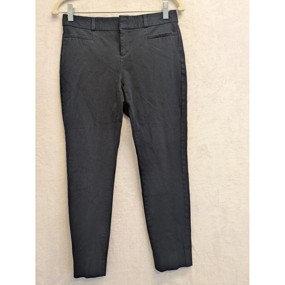 Banana Republic Jackson Fit Black Ankle Pants Size 2 Womens‎